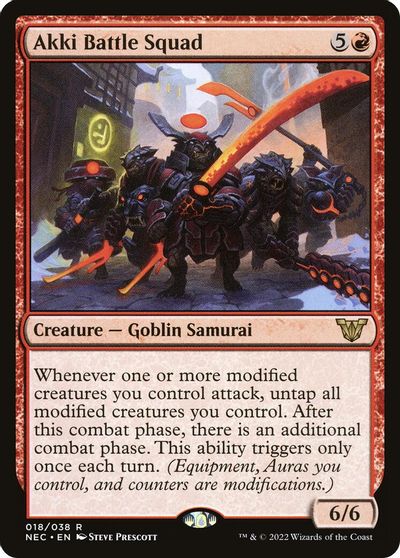 Akki Battle Squad card art
