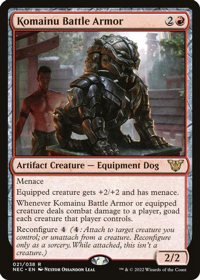 Komainu Battle Armor card art