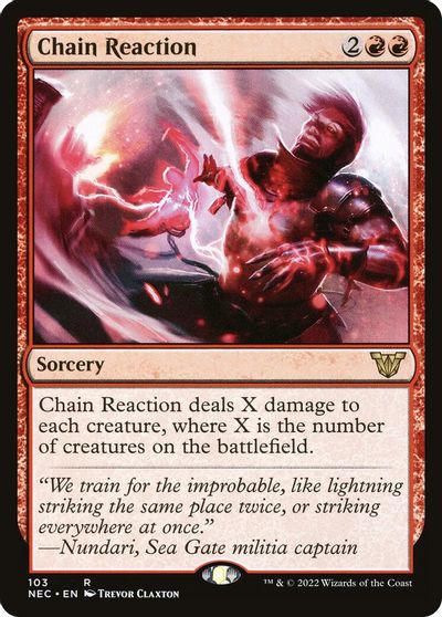 Chain Reaction card art