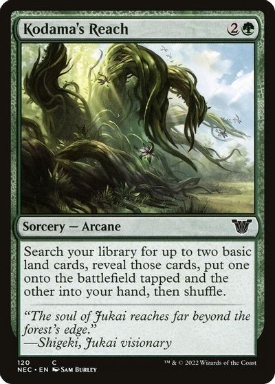 Kodama's Reach card art