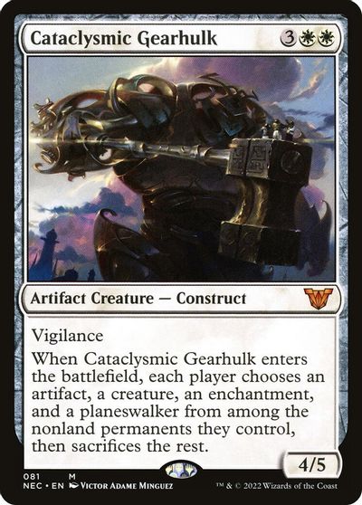Cataclysmic Gearhulk card art