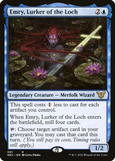 Emry, Lurker of the Loch card art