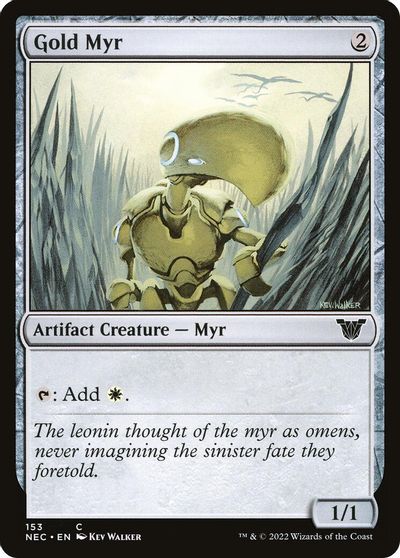 Gold Myr card art