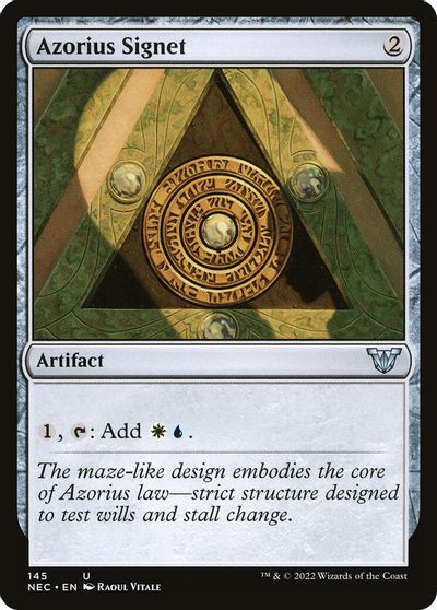 Azorius Signet card art
