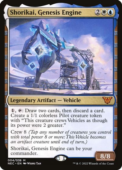 Shorikai, Genesis Engine card art