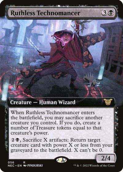 Ruthless Technomancer (Extended Art) card art