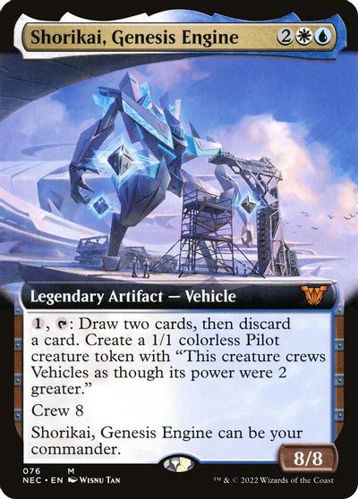 Shorikai, Genesis Engine (Extended Art) card art