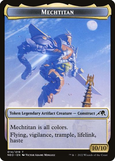Mechtitan Token card art