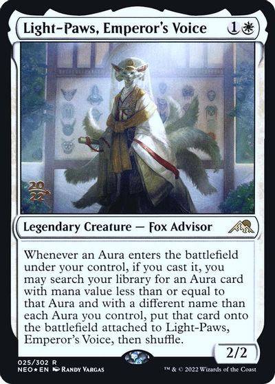 Light-Paws, Emperor's Voice card art