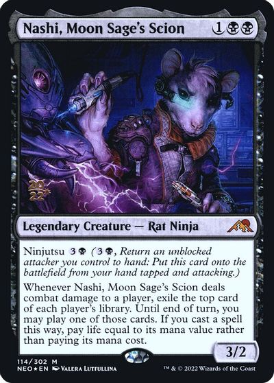Nashi, Moon Sage's Scion card art