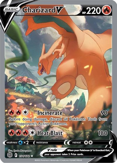 Charizard V (Alternate Full Art) card art