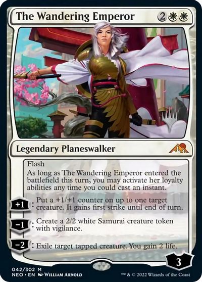 The Wandering Emperor card art
