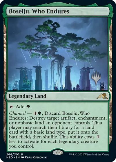 Boseiju, Who Endures card art