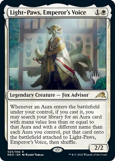 Light-Paws, Emperor's Voice card art