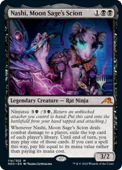 Nashi, Moon Sage's Scion card art