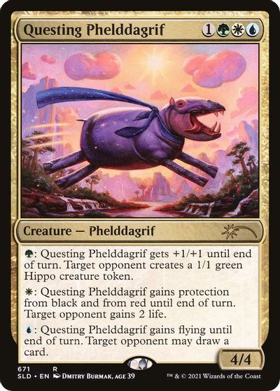 Questing Phelddagrif (671) card art