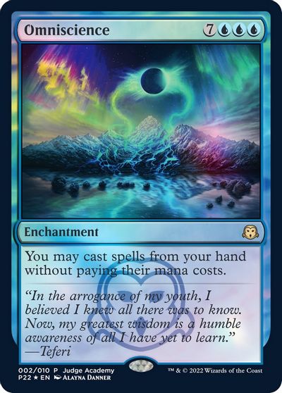 Omniscience card art