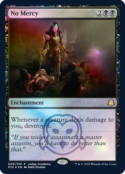 No Mercy card art