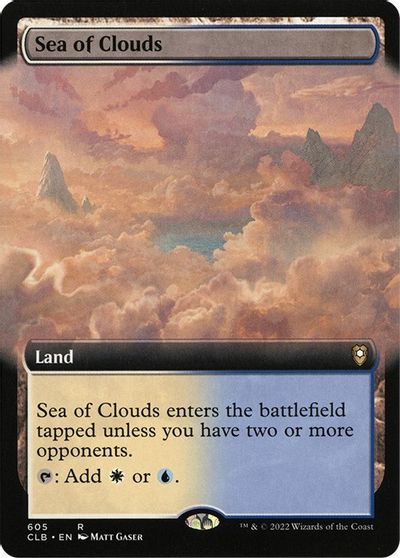 Sea of Clouds (Extended Art) card art