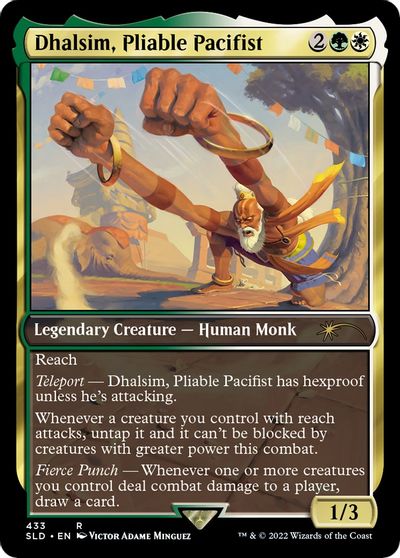Dhalsim, Pliable Pacifist card art