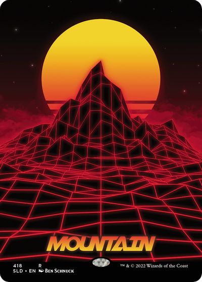 Mountain (418) card art