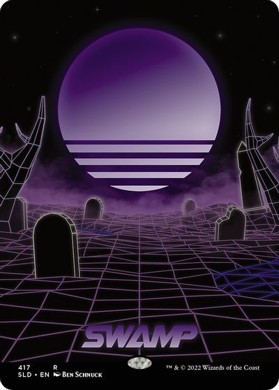 Swamp (417) card art