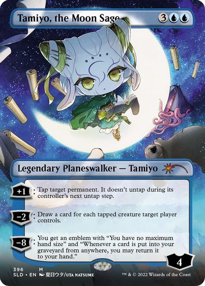 Tamiyo, the Moon Sage card art