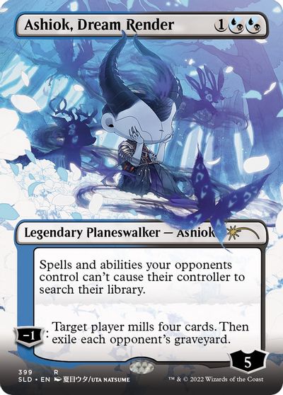 Ashiok, Dream Render (Borderless) card art