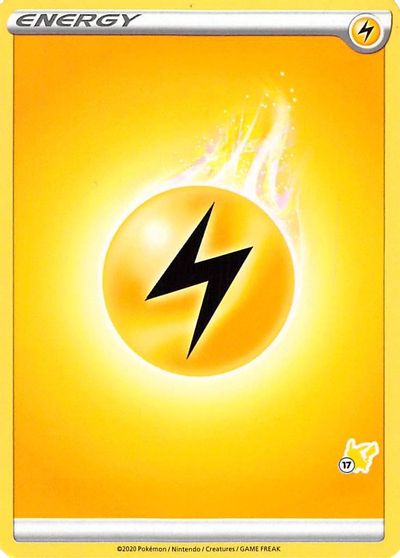 Lightning Energy (#17 Pikachu Stamped) card art