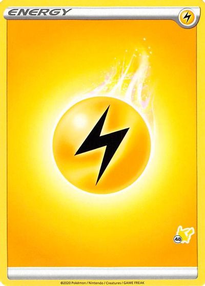 Lightning Energy (#48 Pikachu Stamped) card art