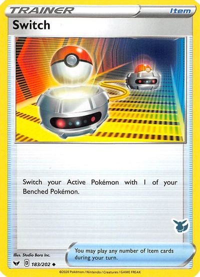 Switch - 183/202 (Eevee Stamped) card art