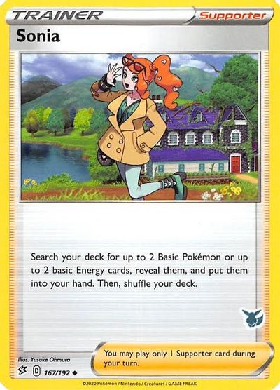 Sonia - 167/192 (Eevee Stamped) card art