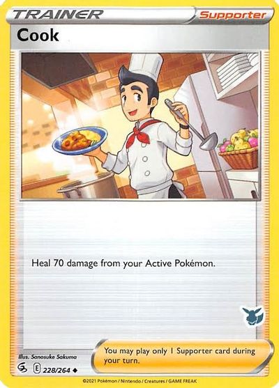Cook - 228/264 (Eevee Stamped) card art
