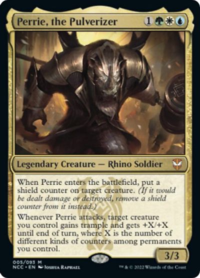 Perrie, the Pulverizer card art