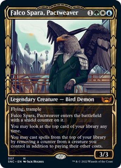 Falco Spara, Pactweaver (Showcase) card art