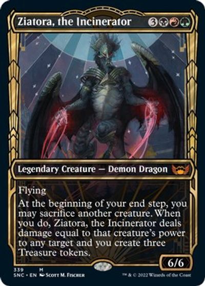 Ziatora, the Incinerator (Showcase) card art