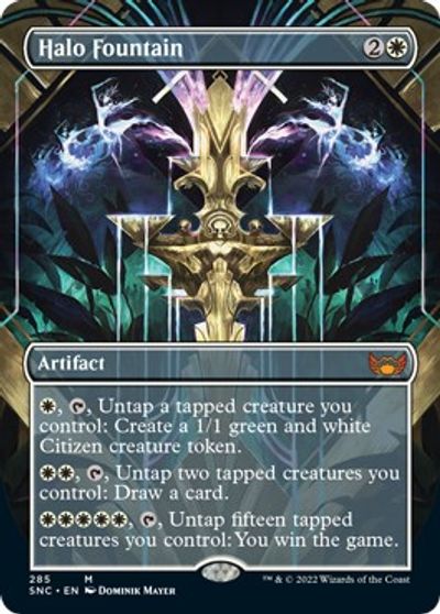 Halo Fountain (Borderless) card art
