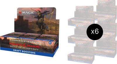 Commander Legends: Battle for Baldur's Gate - Draft Booster Box Case card art