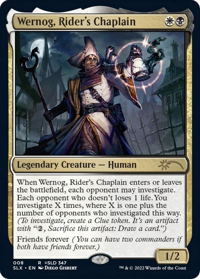 Wernog, Rider's Chaplain card art