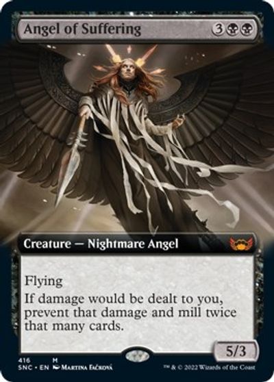 Angel of Suffering (Extended Art) card art