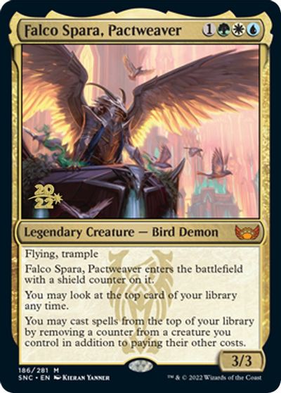 Falco Spara, Pactweaver card art