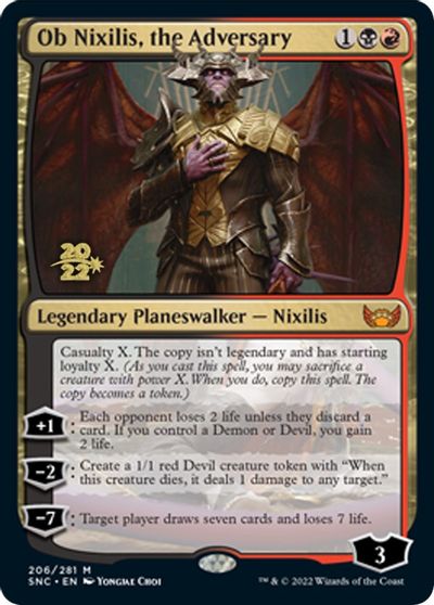 Ob Nixilis, the Adversary card art