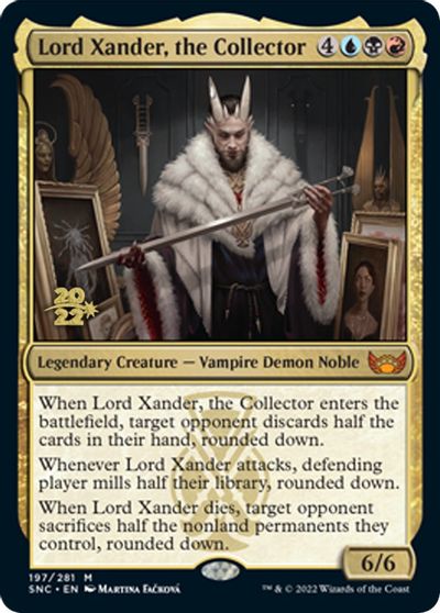 Lord Xander, the Collector card art