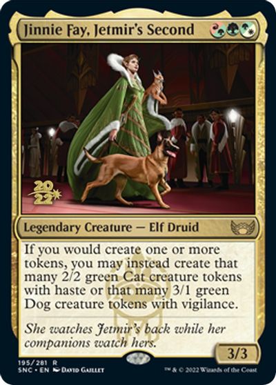 Jinnie Fay, Jetmir's Second card art