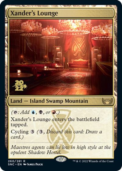 Xander's Lounge card art
