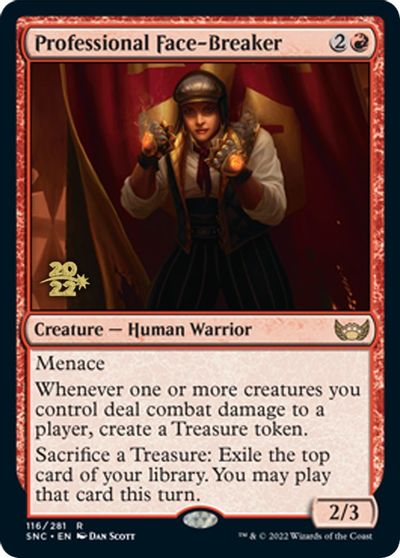 Professional Face-Breaker card art