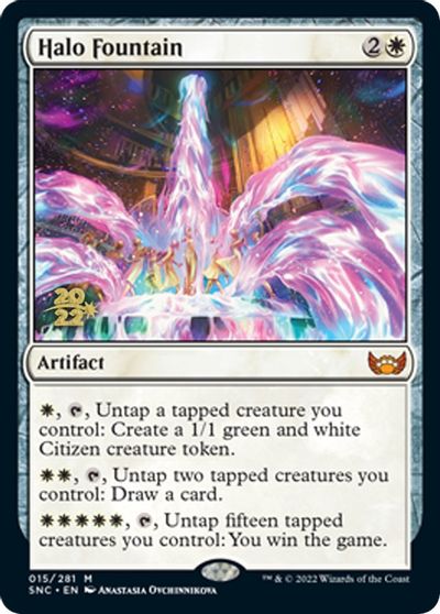 Halo Fountain card art