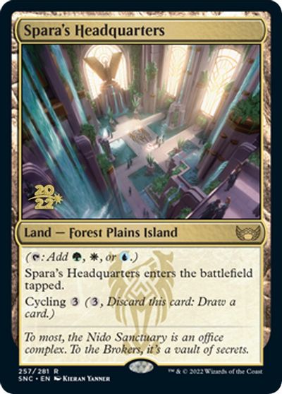 Spara's Headquarters card art
