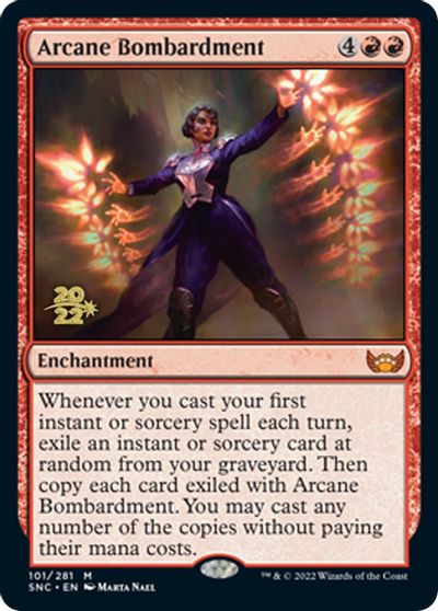 Arcane Bombardment card art