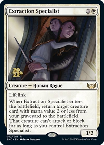 Extraction Specialist card art